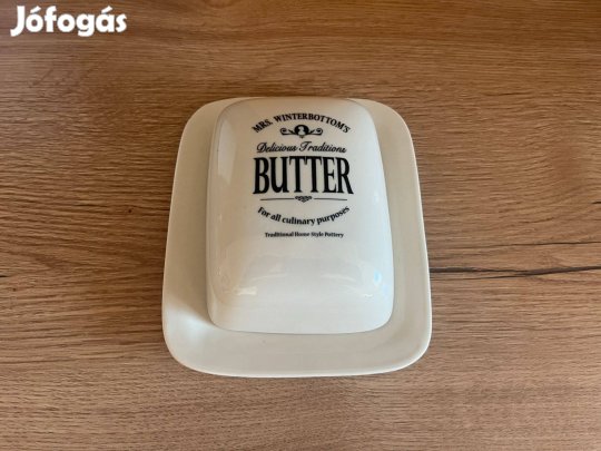 Új mrs. winterbottom's butlers porcelán vajtartó vaj taevaj tartó új