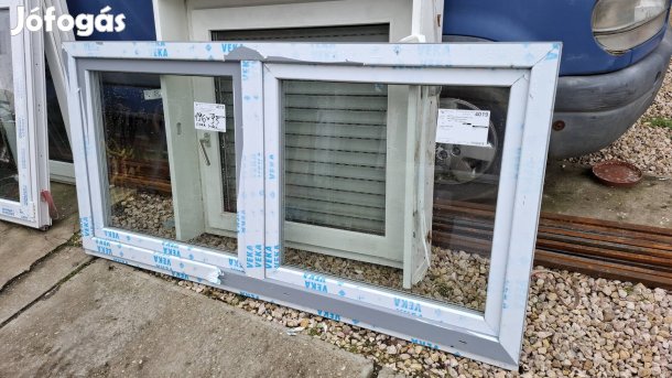 Új műanyag ablak, 196cm x 95cm.Csak bukó. 