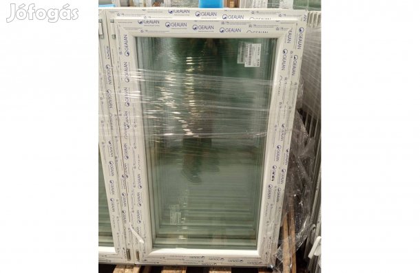 Új műanyag ablak, nyílászáró (88x148) bukó-nyíló raktárkészletről