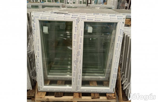 Új műanyag ablak,nyílászáró (148x148) Akció Készletről
