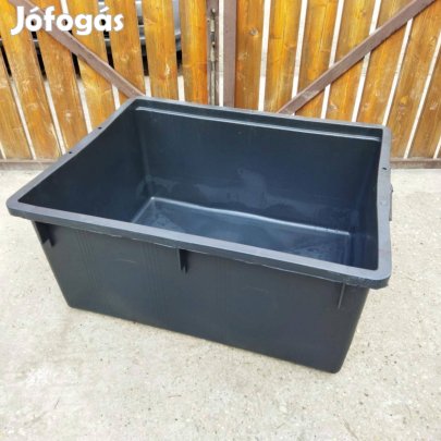 Új műanyag itató láda tároló tartály víz virág ültető kutya fürdető