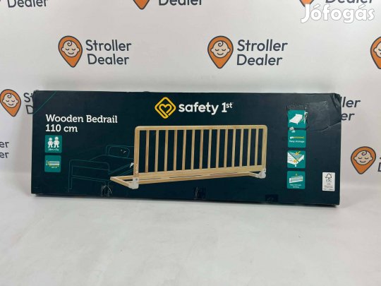 Új nagy méretű Safety 1st fa leesésgátló ágyra