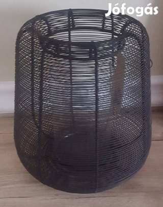 Új nagy méretű gyertya tartó + üveg betét Akció %%