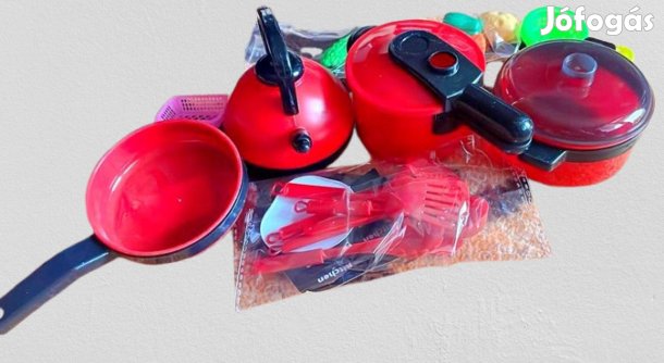 Új nagy méretű műanyag játék konyha kiegészítők