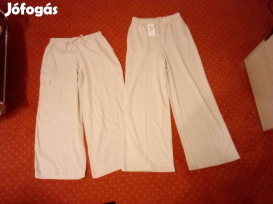 Új nagy méretű női kamasz bő szárú nadrág szabadidő nadrág XL XXL