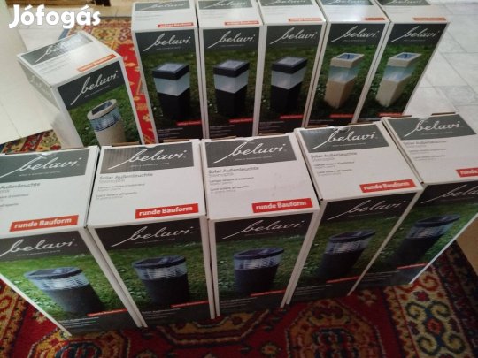 Új napelemes LED lámpa áron alul. 