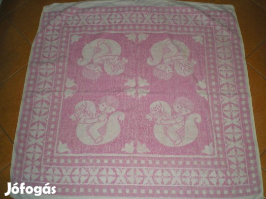 Új négyzet alakú pihe puha törölköző 92x92 cm babakifogó