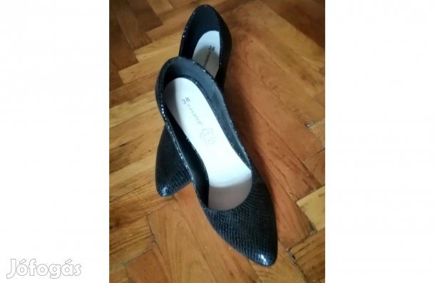Új női 38-as Inextenzo gyíkbőrmintás bőrcipő eladó
