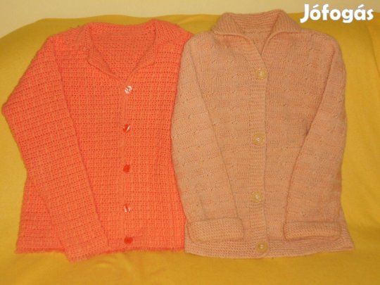 Új női kardigán, egyedi, gyönyörű, kézzel horgolt, kötött. M-es