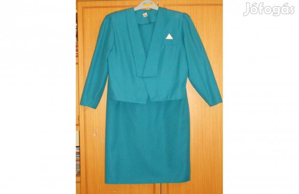 Új női kosztüm, divatos, rövid felső, hosszú szoknya. L-es. 40