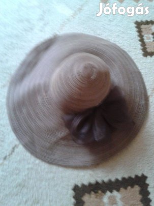 Új női nagy karimás kalap 59-60-as méret