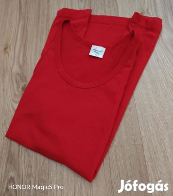 Uj női piros trikó M