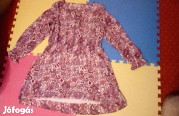 Új női tavaszi muszlin ruha alábélelt 44 46