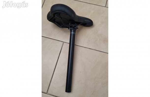 Új nyereg és nyeregcső (Decathlon)