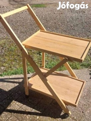 Új összecsukható zsúrkocsi , tálalókocsi