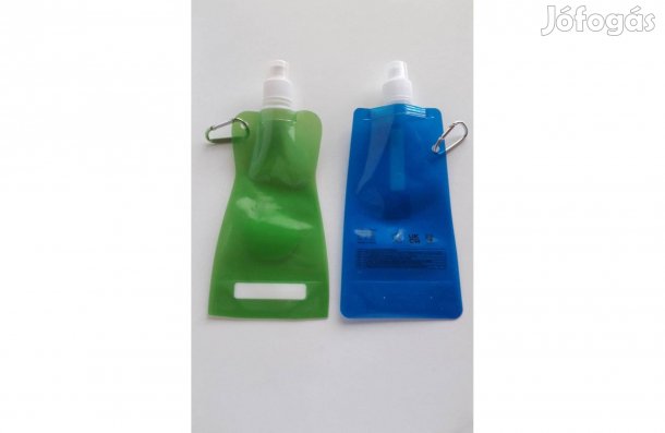 Új összehajtható műanyag kulacs darabár_