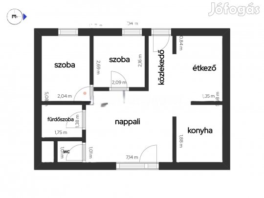 Új otthona a XV. kerület csendes, 3 szobás lakásában várja