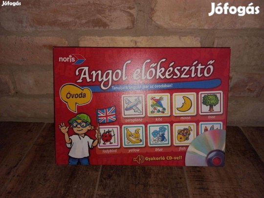 Új ovodai angol előkészítő játék eladó!