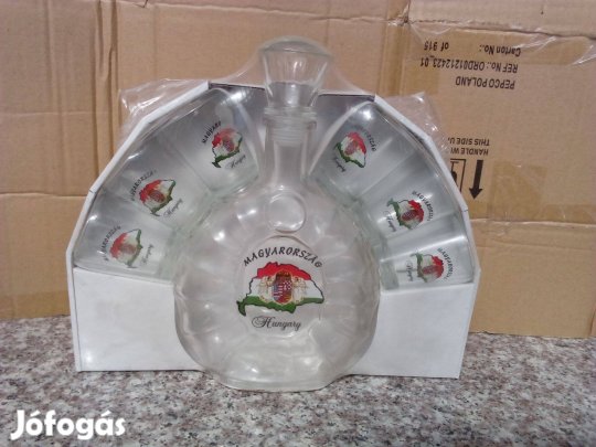 Új pálikás pohár röviditalos készlet ajándékozható