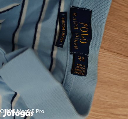 Uj pamut eredeti Ralph Lauren női póló Xs apró hibával