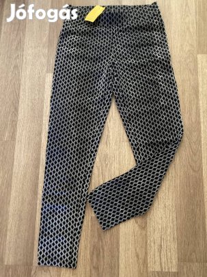 Új papírcímkés Blue Motion 40/42 női elasztikus mintás leggings naci 