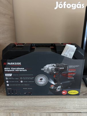 Új parkside perfomance ütvecsavarozó akkus 1898Nm 5 év garancia.
