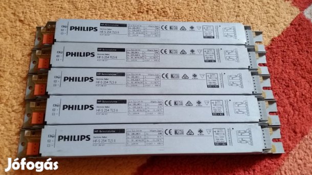 Új philips 2x54 wattos fénycső elektronika 