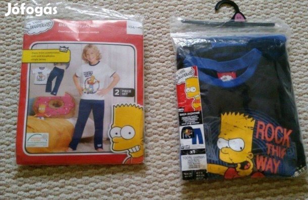 Új pizsama téli tavaszi fiú 134 140