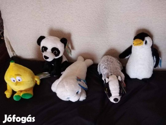 Új plüss figurák