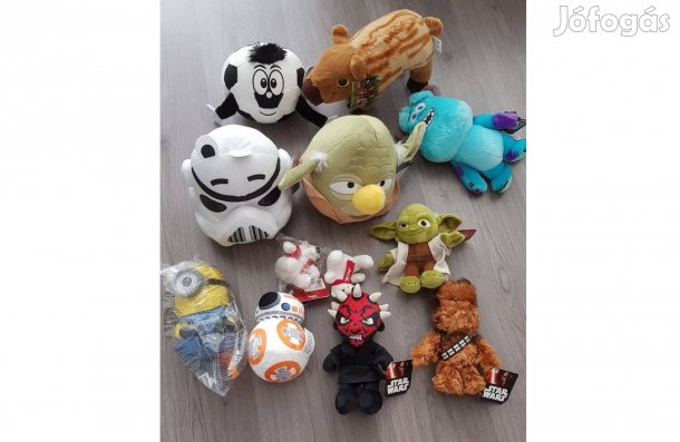 Új plüss figurák, állatok