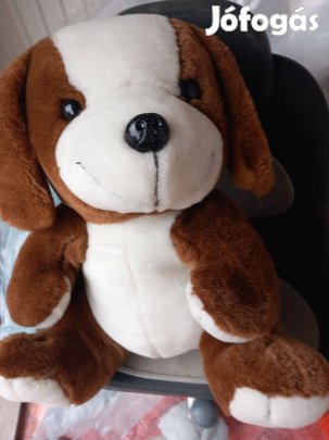 Új plüss kutyus figura 30-35 cm