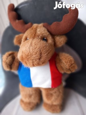 Új plüss rénszarvas figura 25cm