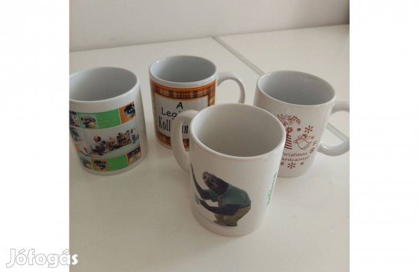 Új porcelán bögrék