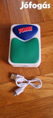 Új powerbank tomi mosópor logóval 