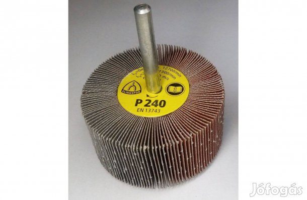 Új profi Klingspor KM 613 csapos lamellás csiszoló 60x30x6mm P240