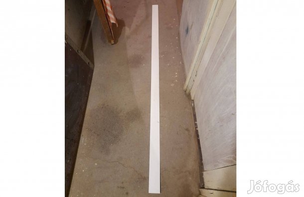 Új profil sarokvédő műanyag 3,5x 188cm