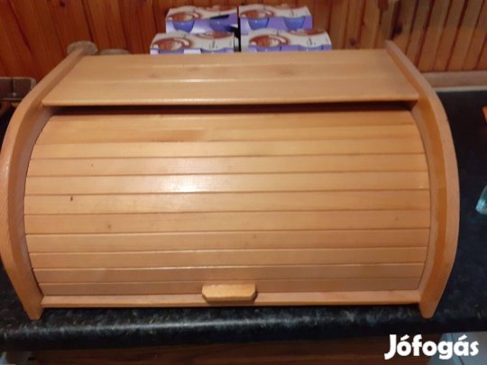 Új rolós fa tároló 20x40x30cm