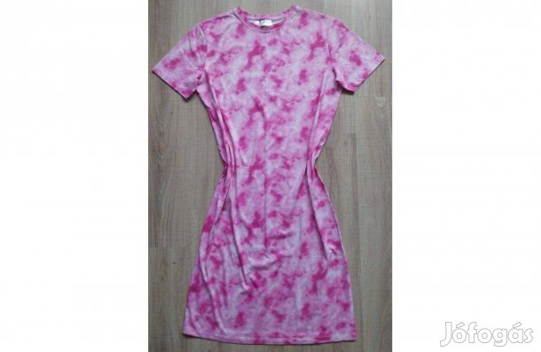 Új rózsaszín-krémszín mintás Bonprix ruha/ tunika 40/42-es méret