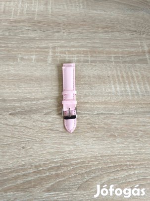 Új rózsaszín női karóraszíj 2 cm-es