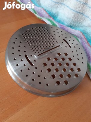 Új rozsdamentes reszelő átm 30cm több funkcióval