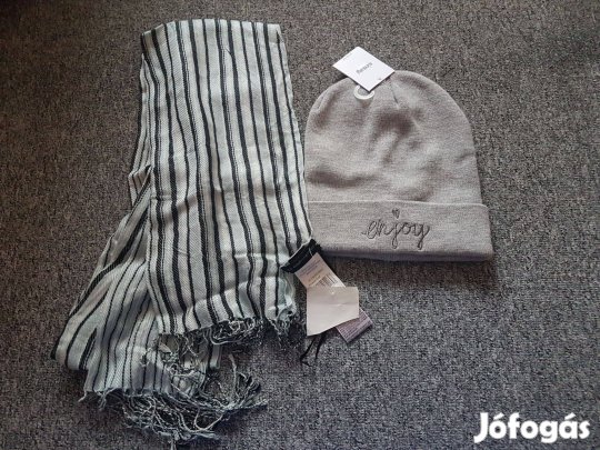 Új sapka, sál szett