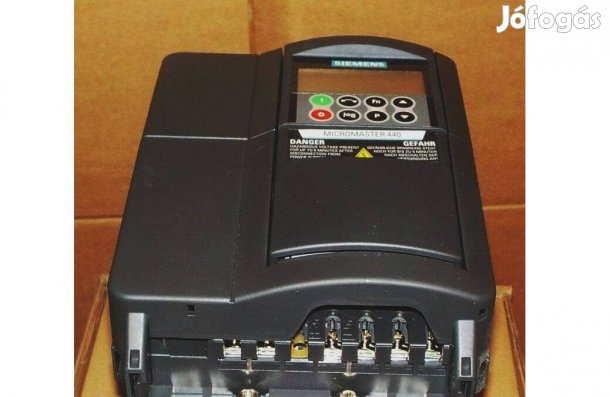Új siemens mikromaster frekvenciaváltó 230v 2,2 kw