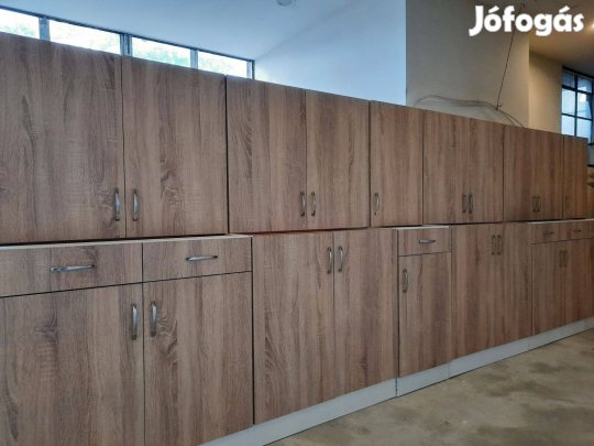 Új sonoma tölgy konyhabútor akár bontva is (AO153)