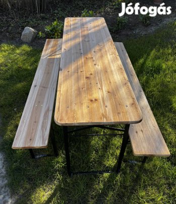 Új sörpad garnitúra, kerti asztal, pad eladó