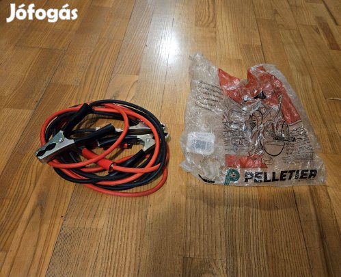 Új sosem használt autó kocsi inditó kábel bikakábel bikakötél