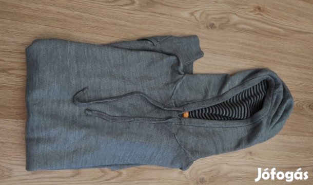 Uj sportos kötött kapucnis férfi pulóver M