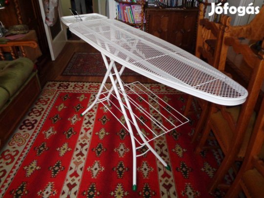 Új stabil fehér nagy profi vasaló állvány olcsón