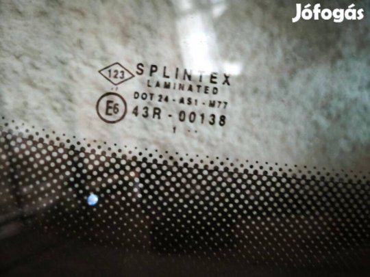 Új szélvédő Renault Master