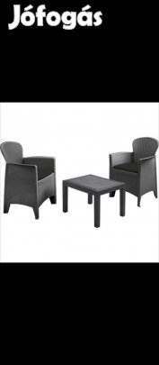 Új szett Akita linea rattan 3 részes