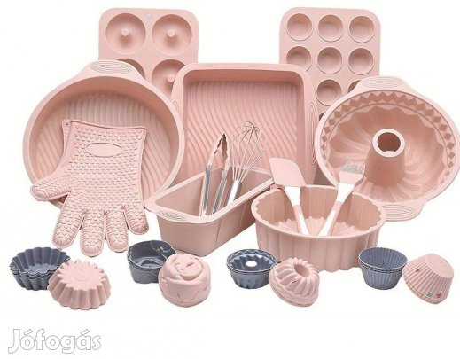 Új szilikon sütőforma és kiegészítő szett